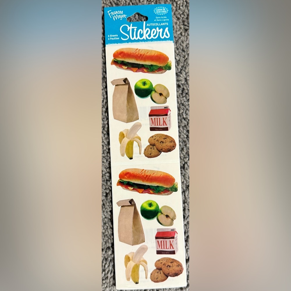 $1 Food Stickers -New. $1 With any $10 order or more